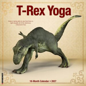 T-Rex Yoga Calendar 2027