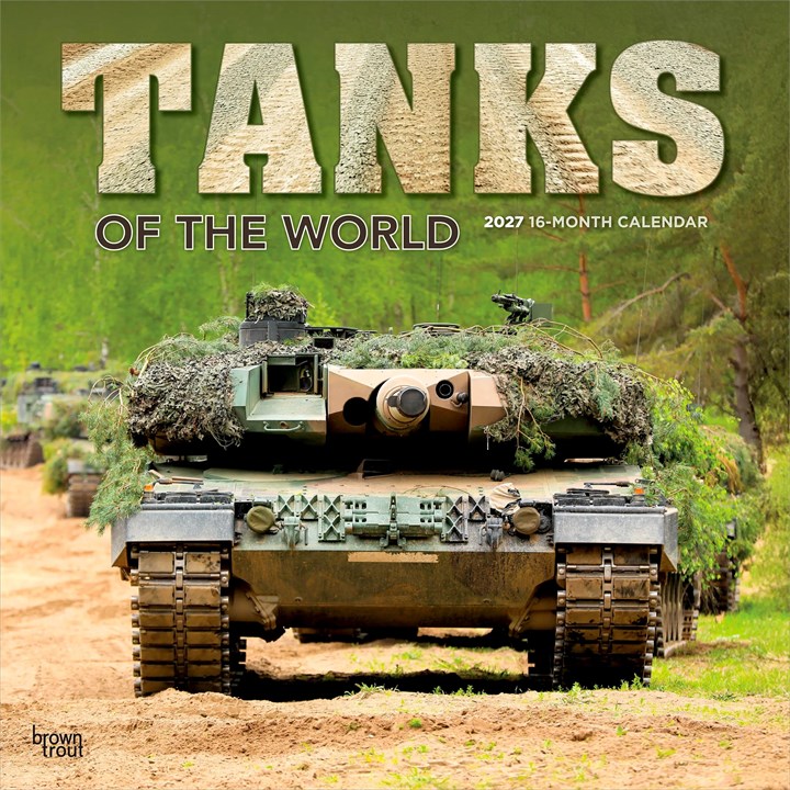 Tanks Of The World Calendar 2027