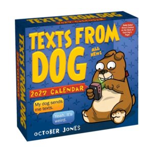 Texts From Dog Desk Calendar 2027