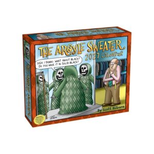 The Argyle Sweater Desk Calendar 2027