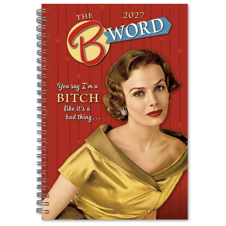 The B Word A5 Diary 2027