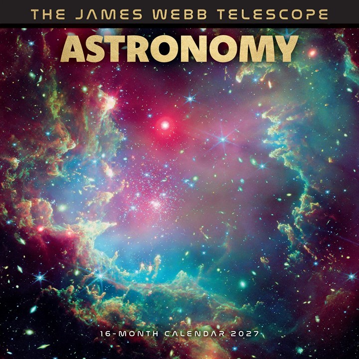 The James Webb Telescope Astronomy Calendar 2027