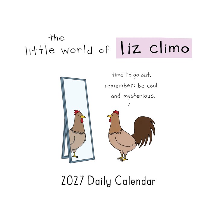 The Little World Of Liz Climo Desk Calendar 2027