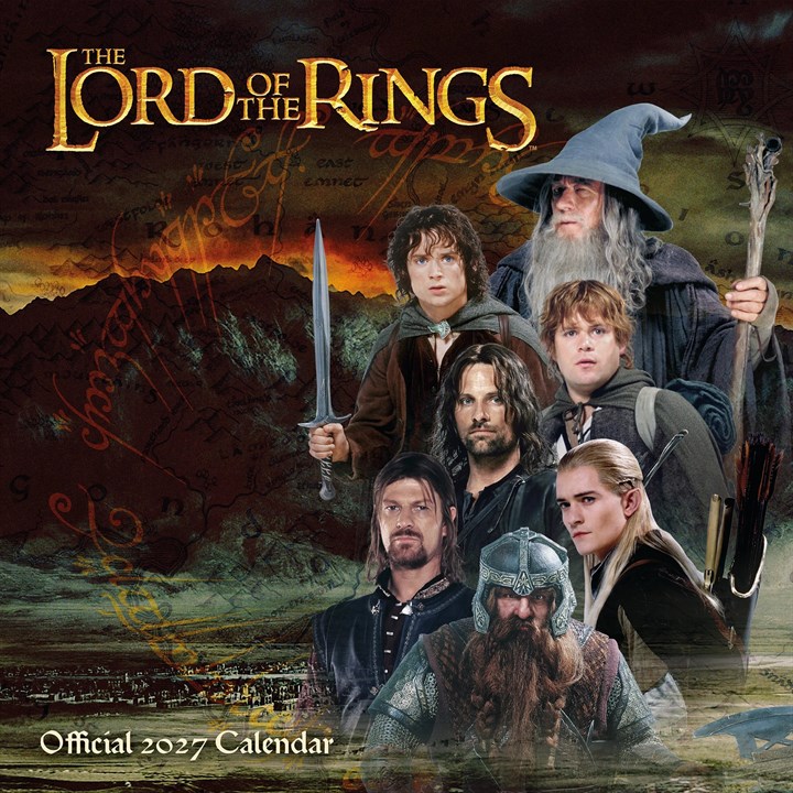 The Lord Of The Rings Calendar 2027