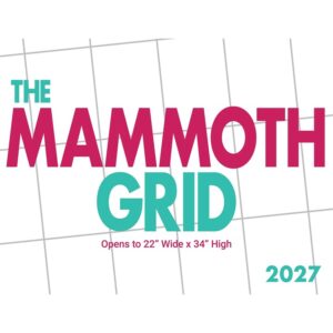 The Mammoth Grid Super Deluxe Calendar 2027