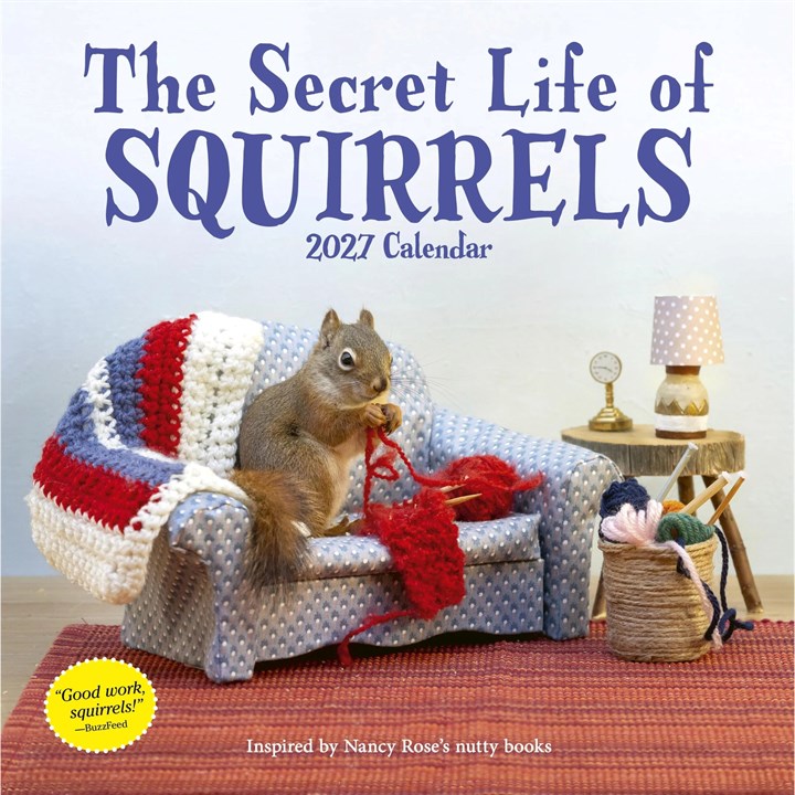 The Secret Life Of Squirrels Calendar 2027