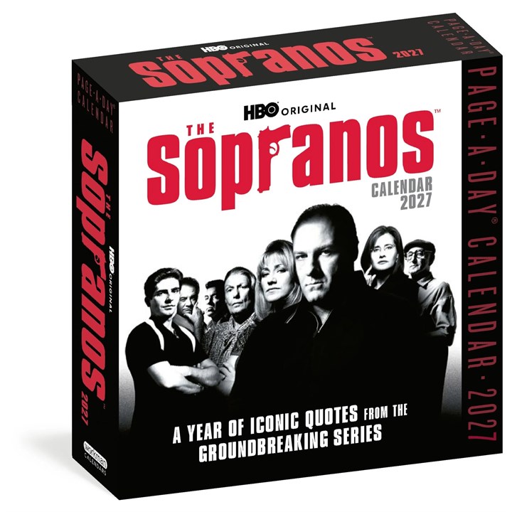 The Sopranos Desk Calendar 2027