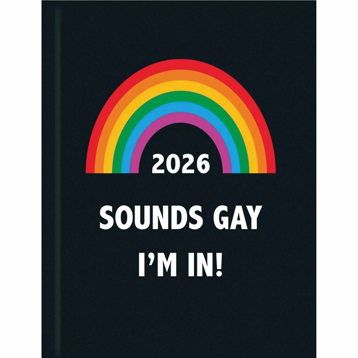 The Sounds Gay I'm In A6 Diary 2026