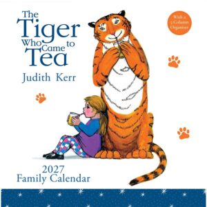 The Tiger Who Came to Tea Family Planner 2027