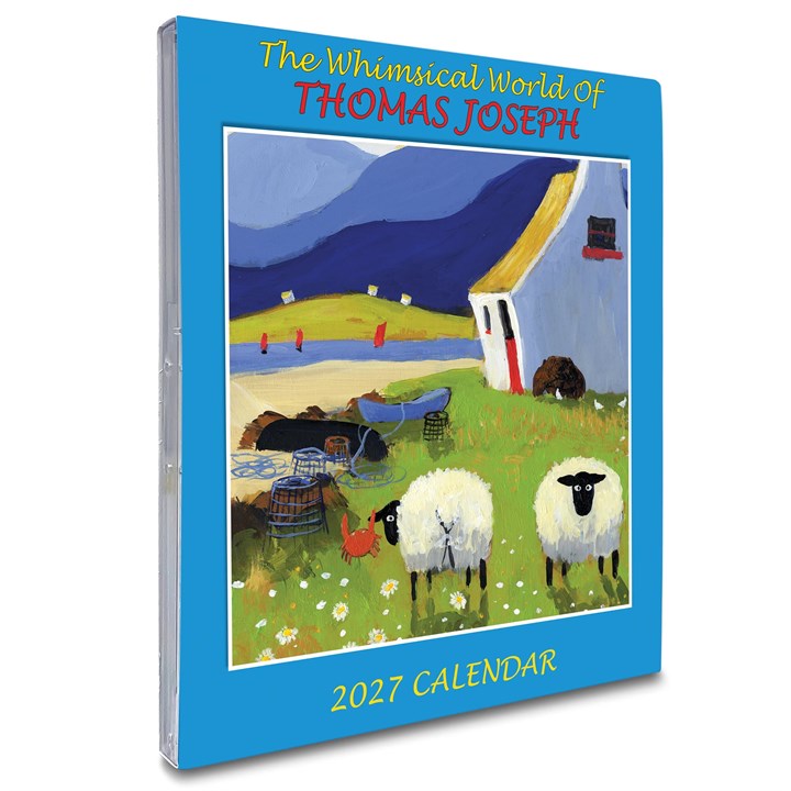 The Whimsical World of Thomas Joseph Desk Calendar 2027