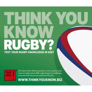 Think You Know Rugby? Desk Calendar 2027