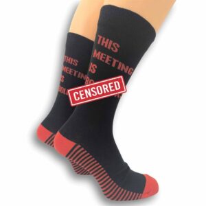 This Meeting is Boll*cks Socks - Size 7 - 11