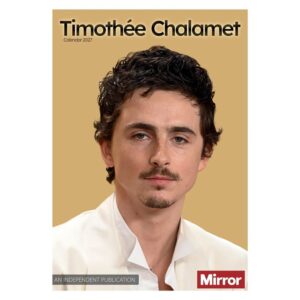 Timothee Chalamet A3 Calendar 2027