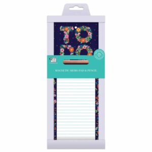 To Do Floral Magnetic Memo Pad