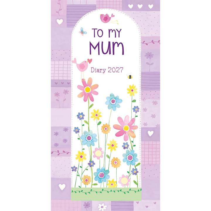 To My Mum Slim Diary 2027