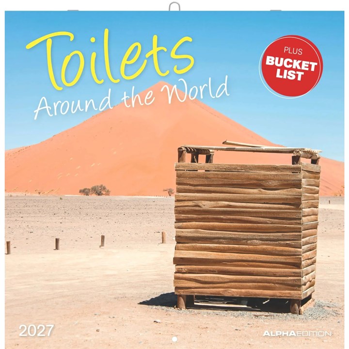 Toilets Around The World Calendar 2027