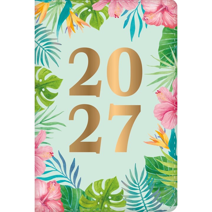 Tropical Day To View A5 Diary 2027
