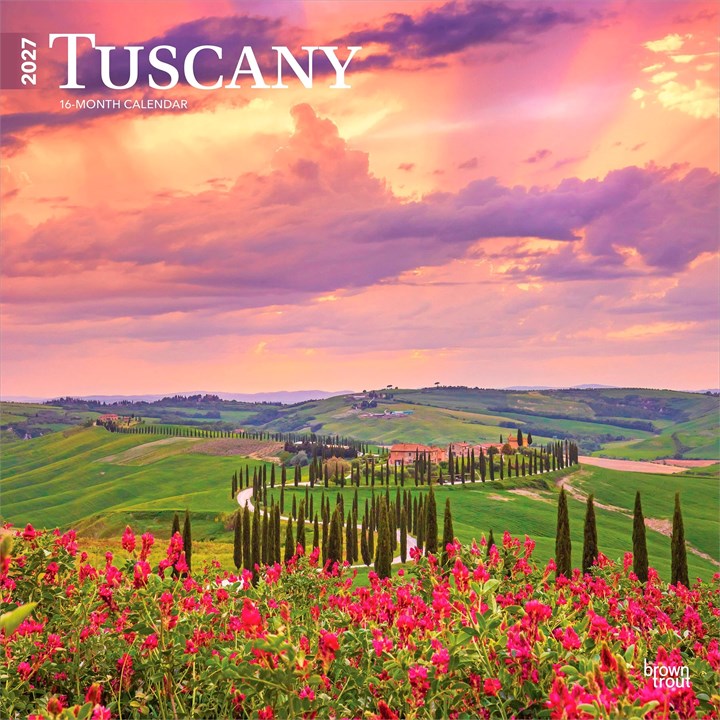 Tuscany Calendar 2027