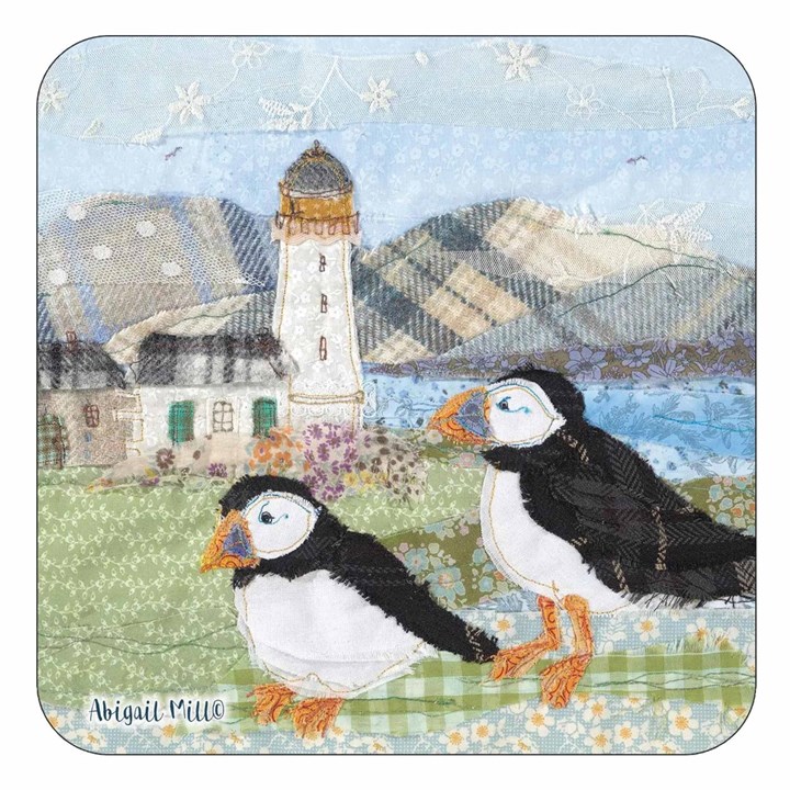 Tweedie Puffin Coaster