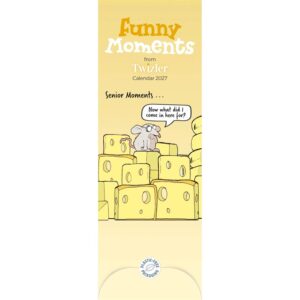 Twizler Funny Moments Slim Calendar 2027