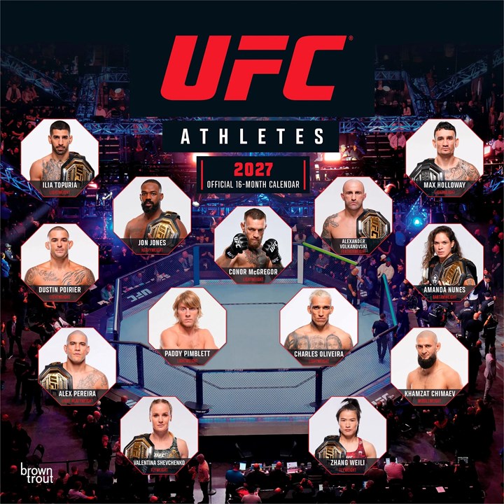 UFC Athletes Calendar 2027