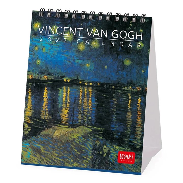 Van Gogh Easel Desk Calendar 2027