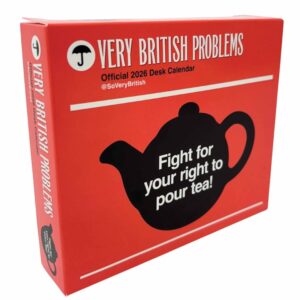 Very British Problems Desk Calendar 2026