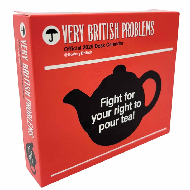 Very British Problems Desk Calendar 2026