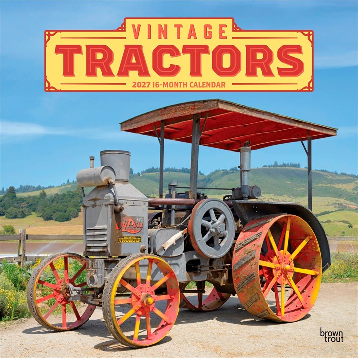 Vintage Tractors Calendar 2027