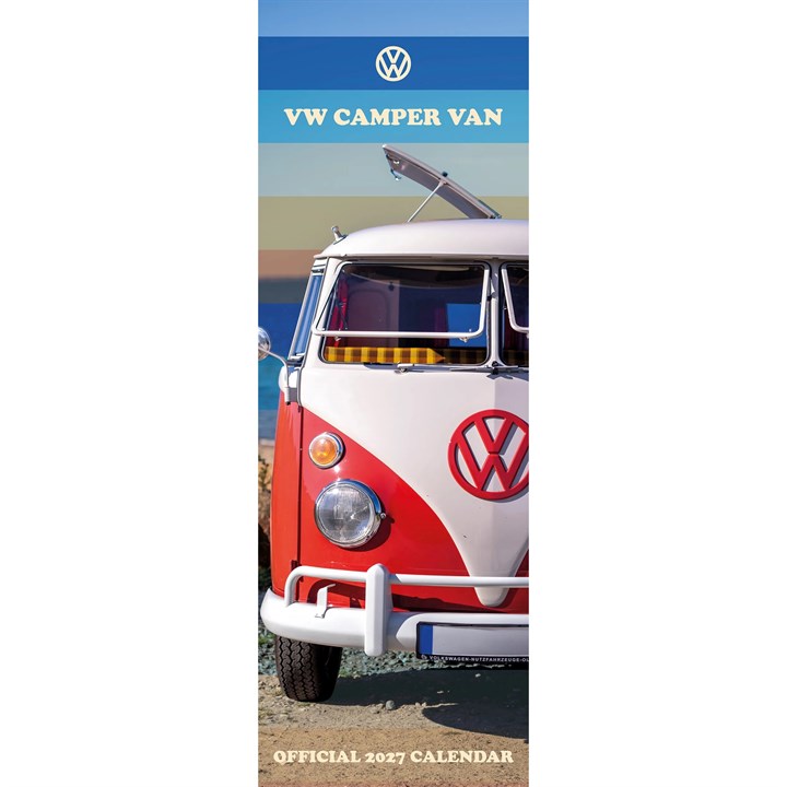 Volkswagen Camper Van Slim Calendar 2027