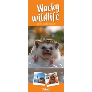 Wacky Wildlife Slim Calendar 2027