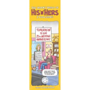 Wacky World Of His 'N' Hers Couples Slim Planner 2027