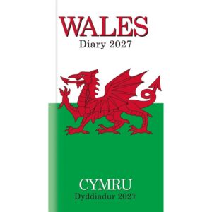 Wales Flag Slim Diary 2027