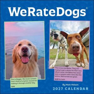 We Rate Dogs Calendar 2027