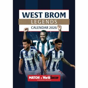 West Bromwich Albion FC Legends A3 Calendar 2026