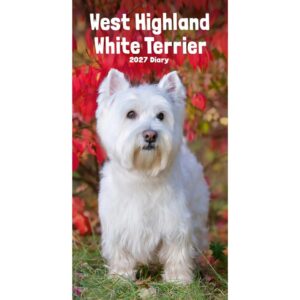 West Highland White Terrier Slim Diary 2027