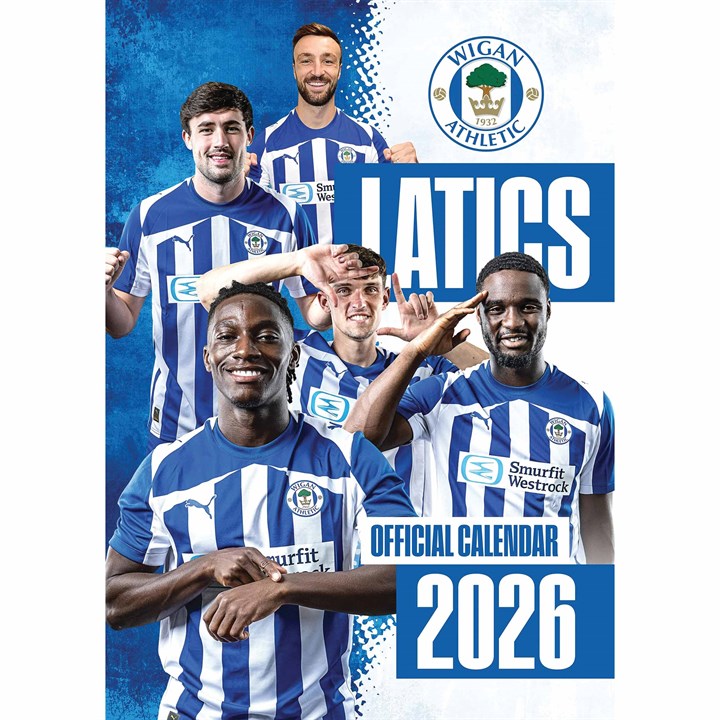 Wigan Athletic FC A3 Calendar 2026