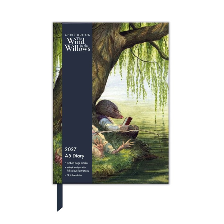 Wind in the Willows A5 Diary 2027