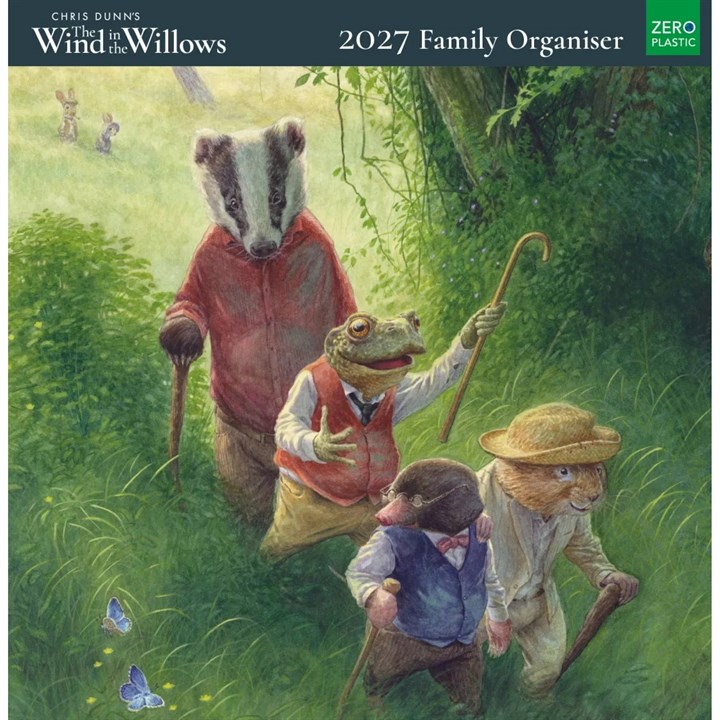 Wind in the Willows Family Organiser 2027