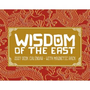 Wisdom of the East Mini Desk Calendar 2027