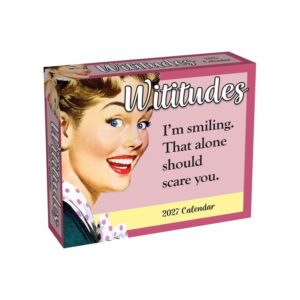 Wititudes Desk Calendar 2027