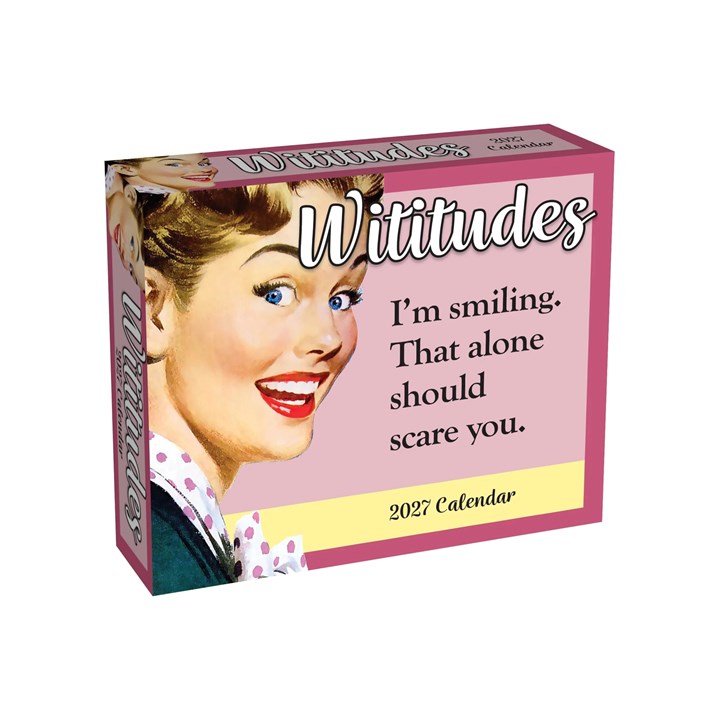 Wititudes Desk Calendar 2027