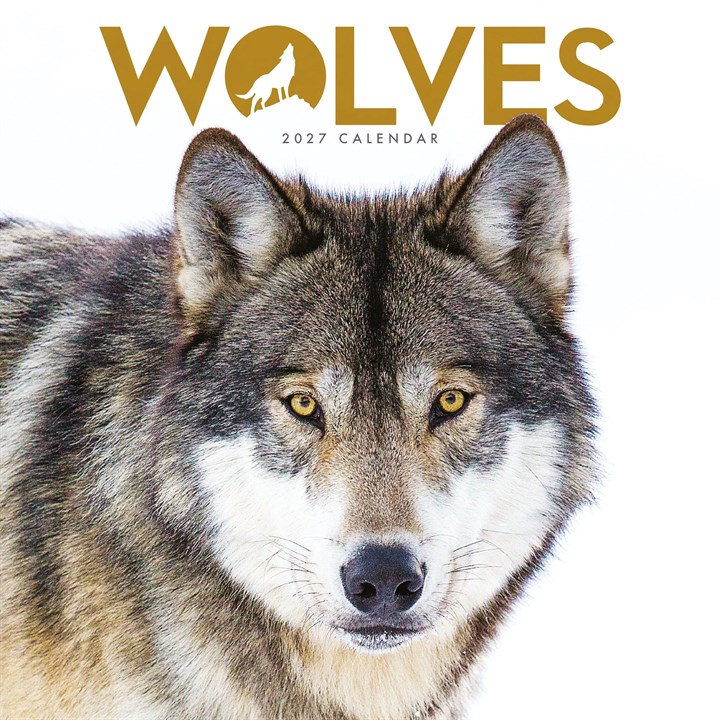 Wolves Mini Calendar 2027