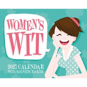 Women's Wit Mini Desk Calendar 2027