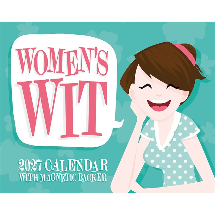 Women's Wit Mini Desk Calendar 2027