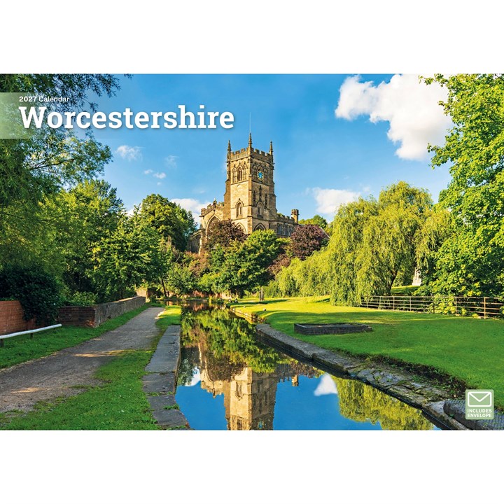 Worcestershire A4 Calendar 2027