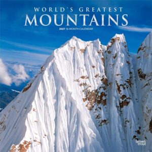 Worlds Greatest Mountains Calendar 2027
