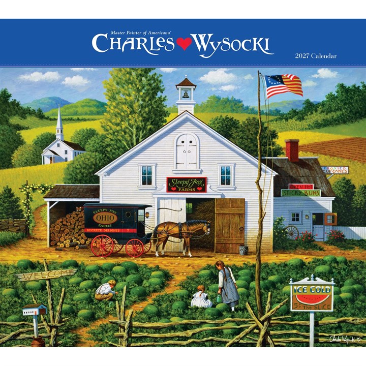 Wysocki Americana Deluxe Calendar 2027