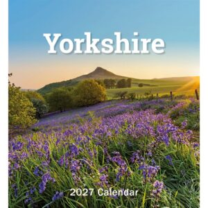 Yorkshire Mini Easel Desk Calendar 2027