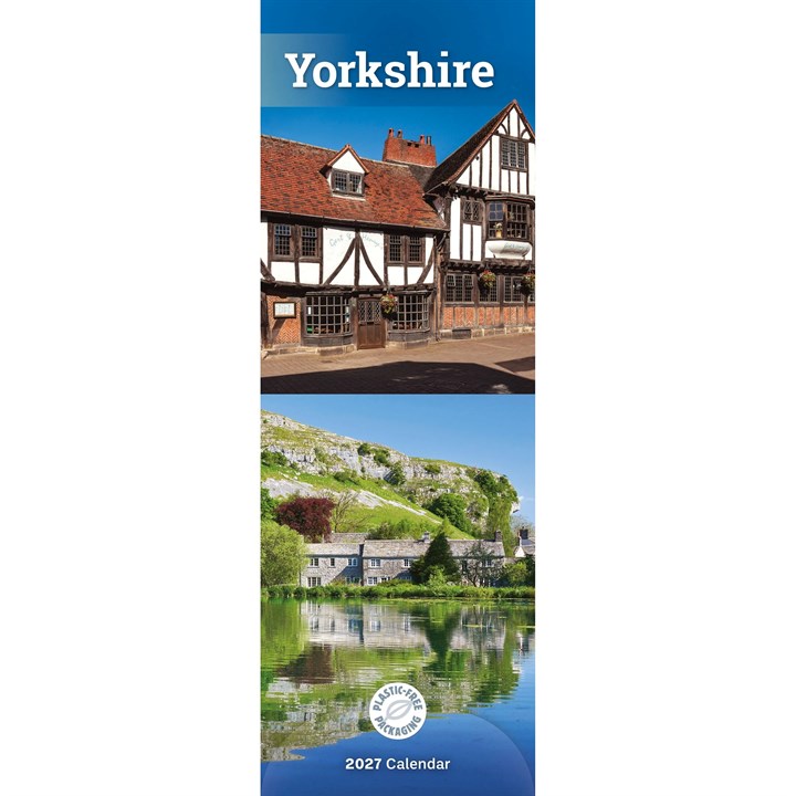 Yorkshire Slim Calendar 2027